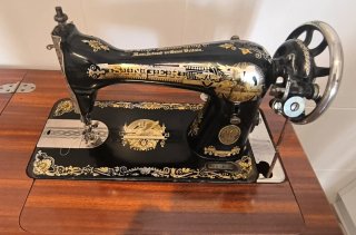 Máquina de coser Singer a pedal VINTAGE