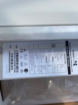Inversor Solar Greinheiss 3kWh