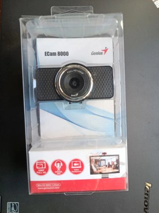 Webcam Genius ECam 8000 *Magnífica