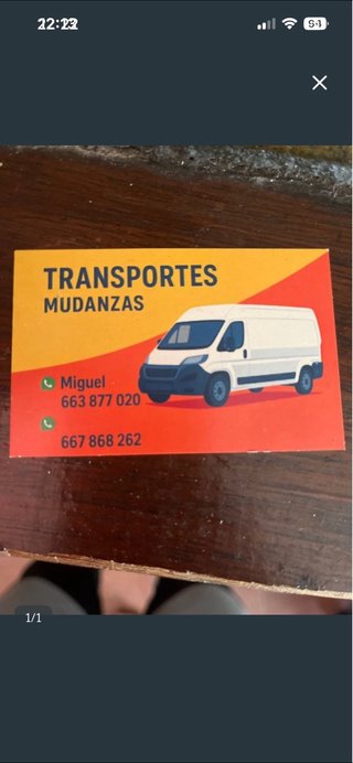 Portes y mudanzas