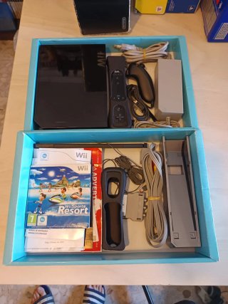 Nintendo Wii Pack Wii Sport Resorts Negro