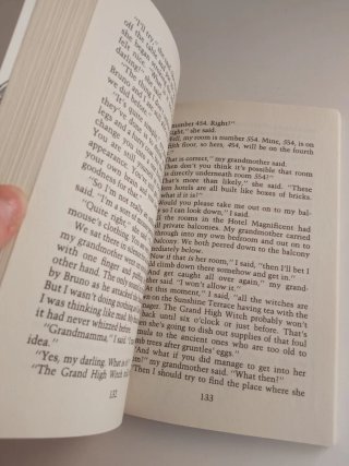 Libro The Witches (en inglés. Autor Roald Dahl