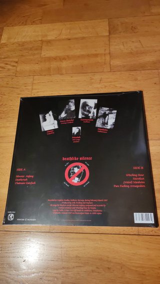 MAYHEM - Deathcrush LP Vinilo Negro