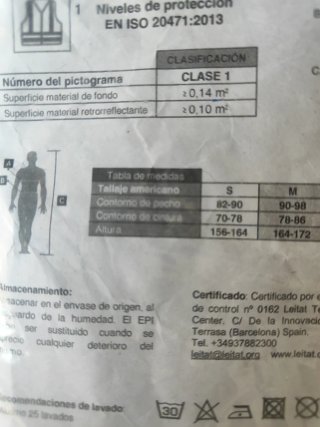Pantalón VELILLA alta visibilidad bicolor