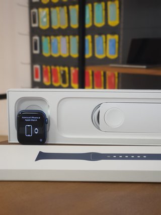 APPLE WATCH SERIES 7 45MM GPS AZUL BATERIA 100%