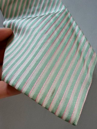 Corbata Loewe Seda Vintage Rayas