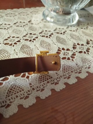 Cinturón Polo Ralph Lauren Marrón 110 cm