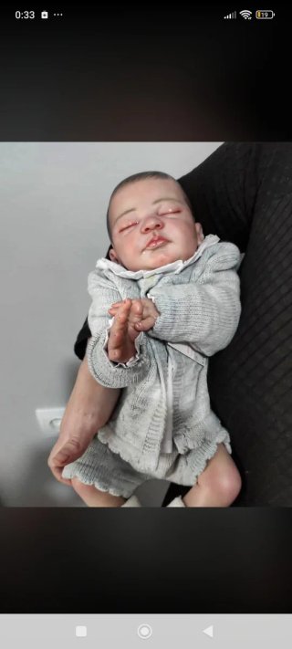 Muñeco bebé reborn realista