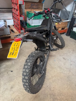 Desguace Moto Enduro/Motocross Negra