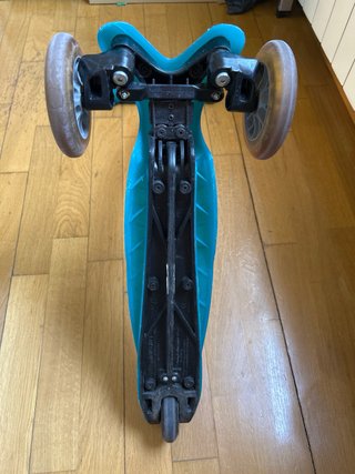 Patinete infantil 3 ruedas azul verdoso m-cro