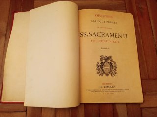 Libro litúrgico antiguo