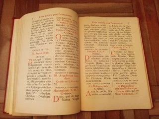 Libro litúrgico antiguo