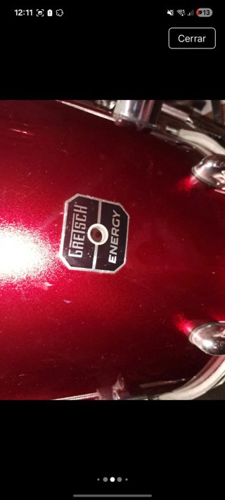 Batería Gretsch Energy Roja