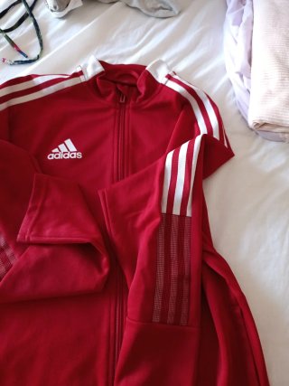 Chaqueta Adidas Roja Talla S