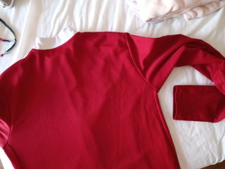 Chaqueta Adidas Roja Talla S