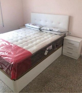 CANAPÉ MARRÓN 90X190 NUEVO