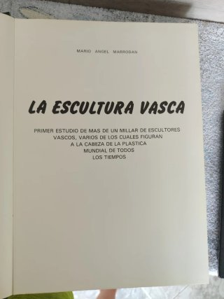 La Gran enciclopedia vasca la escultura vasca