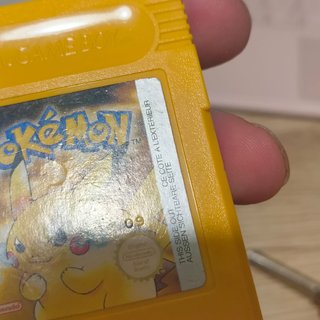 Pokémon Gioco Yellow - Nintendo Game Boy - Eur UK