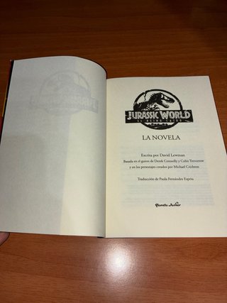 Libro JURASSIC WORLD: EL REINO CAÍDO