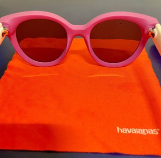 Occhiali da sole bambina Havaianas rosa