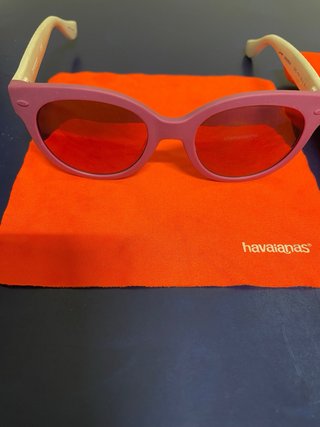 Occhiali da sole bambina Havaianas rosa
