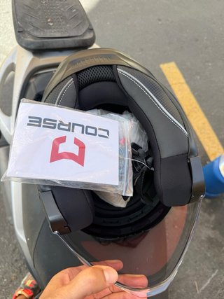 Casco Jet COURSE Negro Nuevo