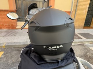 Casco Jet COURSE Negro Nuevo