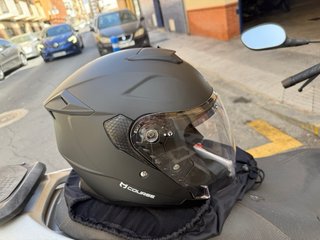 Casco Jet COURSE Negro Nuevo
