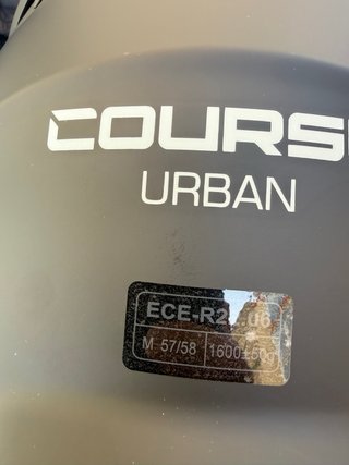 Casco Jet COURSE Negro Nuevo