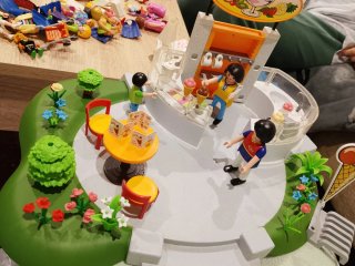 Playmobil Heladería con figuras