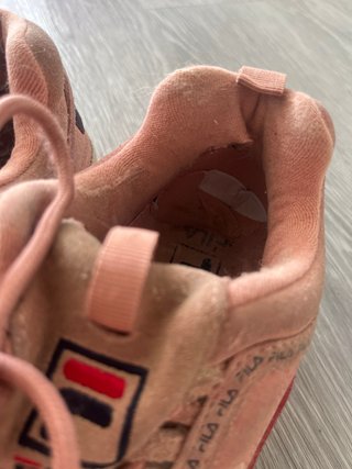 Deportivas Fila Rosas Talla 39,5