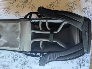 Mochila azul oscuro