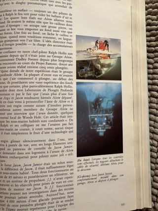 La découverte du titanic