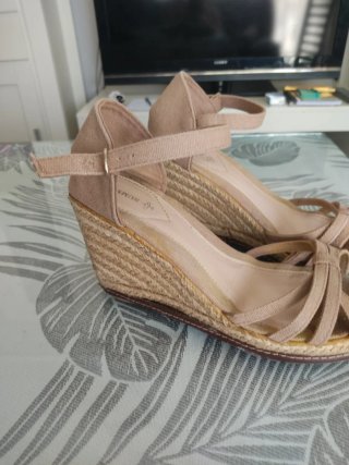 Sandalias esparto Sfera mujer