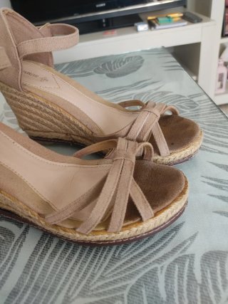 Sandalias esparto Sfera mujer