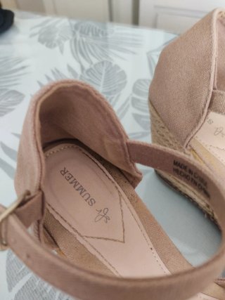 Sandalias esparto Sfera mujer