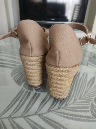 Sandalias esparto Sfera mujer