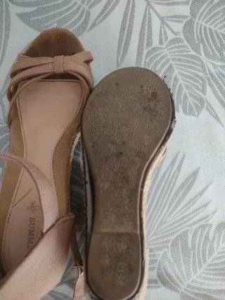 Sandalias esparto Sfera mujer