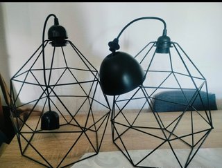 2 Lámparas Techo Ikea Diseño Geométrico