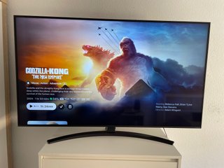 Cambio TV LG2025 NANOcell81A55′′ por MacBook pro