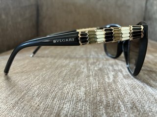 Gafas de sol Bulgari mujer negro/dorado