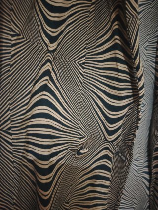 Chaqueta estampada cebra