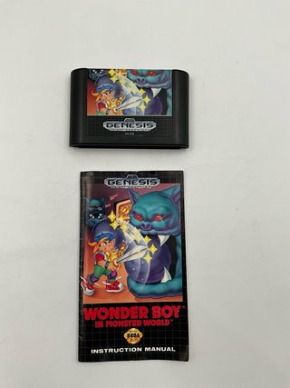 Wonder Boy in Monster World Sega Genesis