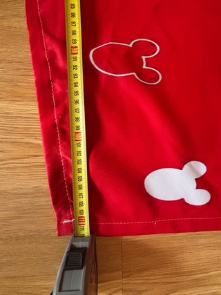 Cortinas Mickey Mouse Rojas y Blancas