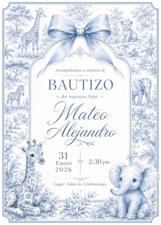 ✨ Carteles de bienvenida personalizados.