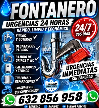 Fontanero 24h - Urgencias y Reparaciones