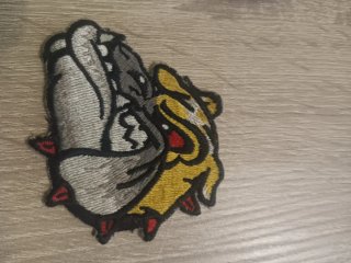 2 Parches Napoli Bulldog