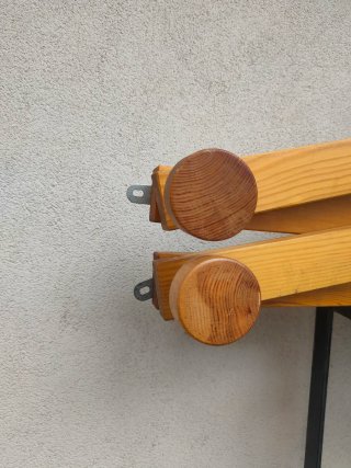 Attaccapanni vintage legno estensibile