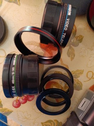 Lentes Hama y Panagor Video Objektiv