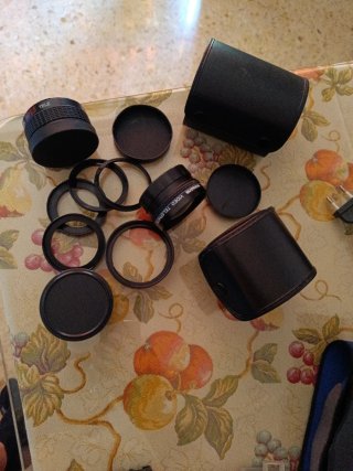 Lentes Hama y Panagor Video Objektiv